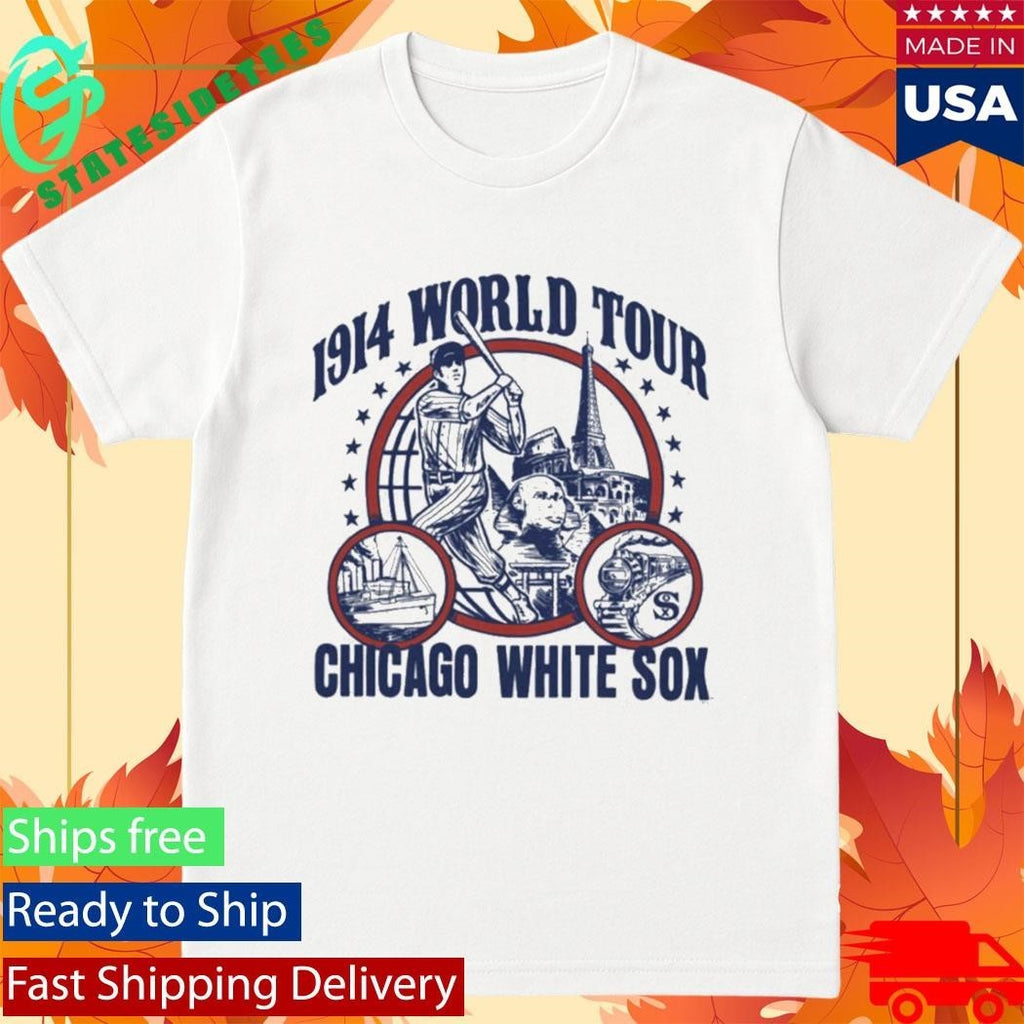 1914 World Tour Chicago White Sox Shirt Unisex , , , Long Sleeve Tee