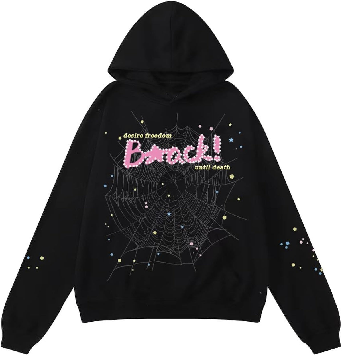 Hip Hop Spider s Set Y2k Tracksuit Pullover for Women Men Matching s for Couples