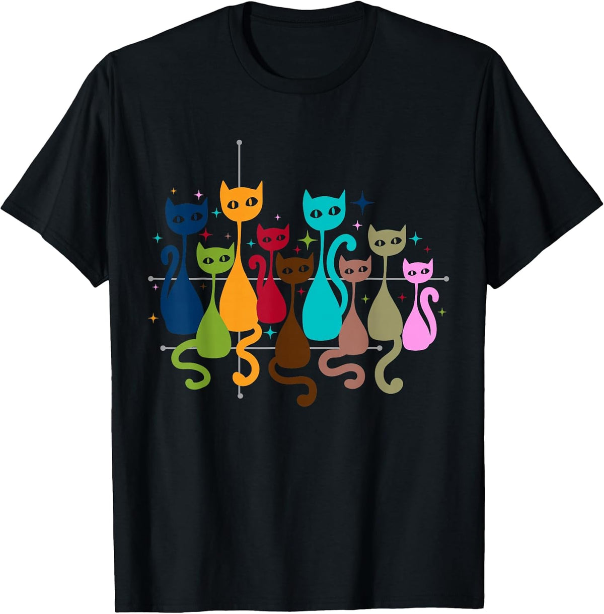 Classic Art Kitten Lover Vintage Artwork Cute Cat Unisex , , , Long Sleeve Tee