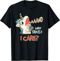 Annnd Why Should I Care Unicorn Sarcastic Unisex , , , Long Sleeve Tee