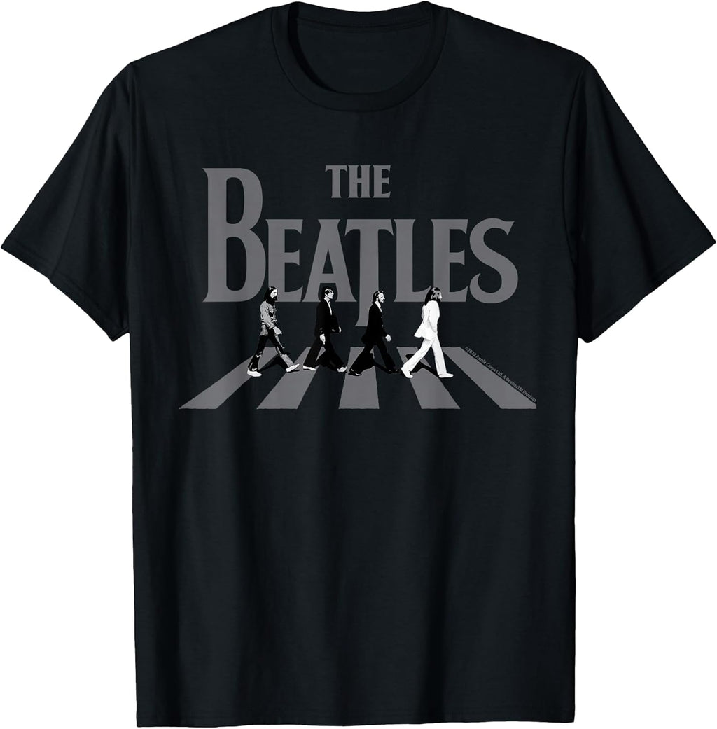 Abbey Road Greyscale Album Cover Unisex , , , Long Sleeve Tee