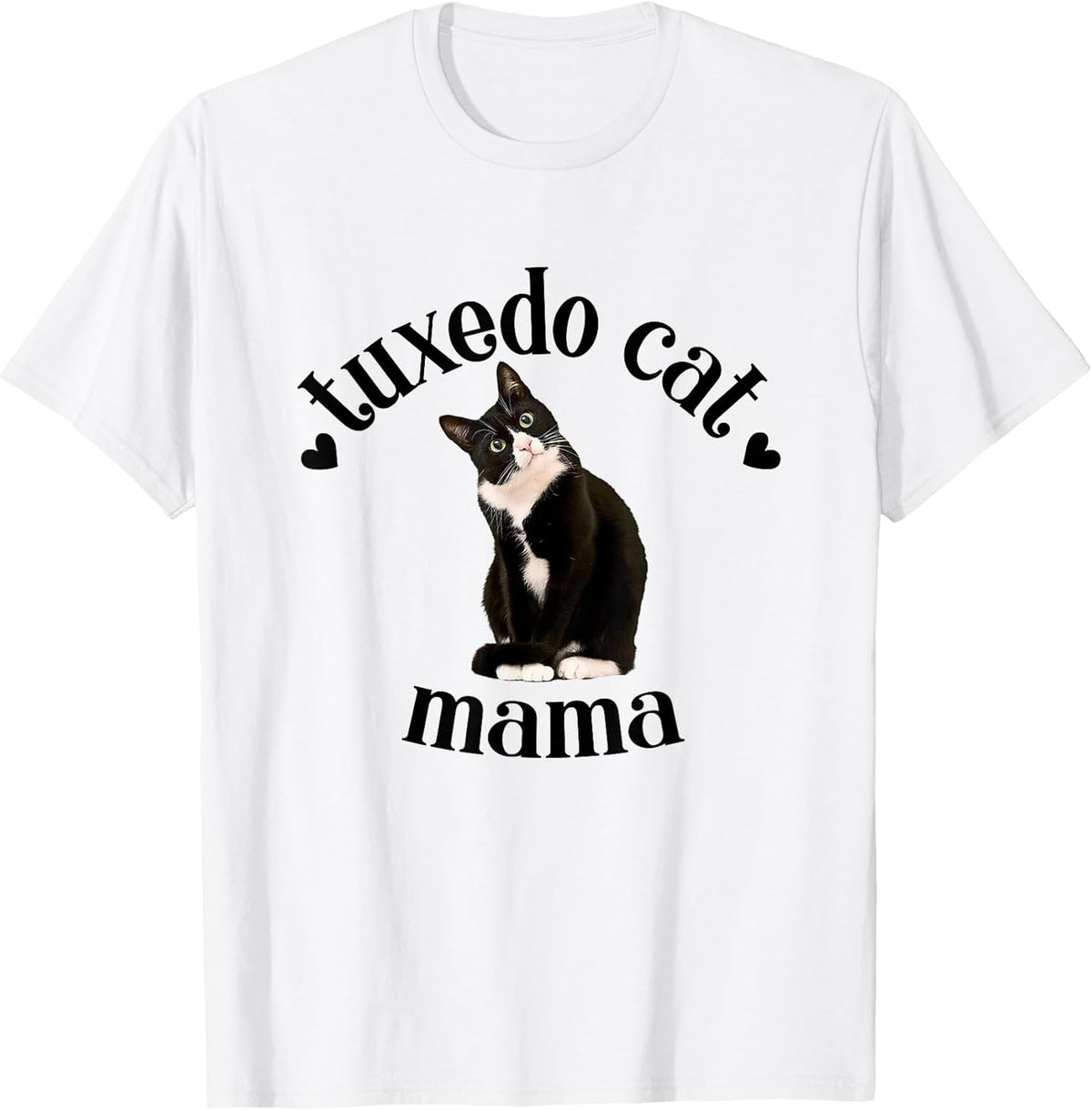 Tuxedo Cat Mama Cute Tuxedo Mom Tuxedo Lover Unisex , , , Long Sleeve Tee