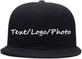 Men Women Hip Hop Plain Snapback Hats Personalized Flat Brim Outdoors Sun Visors Add Picture/Text/Logo Custom Baseball Caps
