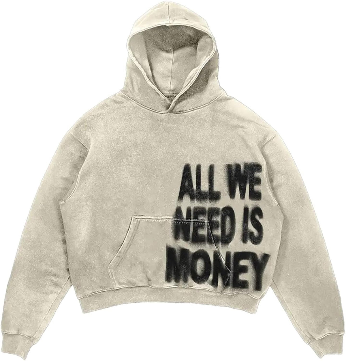 Unisex Y2K Colorful Hip Hop Letter Print Oversize Casual Baggy Harajuku Gothic Pullover