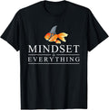 Mindest is Everything - Motivational Quote Inspiration Small Unisex , , , Long Sleeve Tee