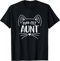 Aunties cat Lovers Unisex , , , Long Sleeve Tee