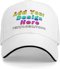 Custom Hats for Men Add Your Text/Logo/Image Design Your Own Personalized Trucker Hat Unisex , , , Long Sleeve Tee