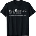Cats & Coffee Lover Funny Caffeine Quote Coffee Cat Unisex , , , Long Sleeve Tee