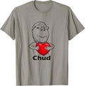 Funny Chud Guy, Chug Aesthetic Viral Meme Culture Internet Unisex , , , Long Sleeve Tee