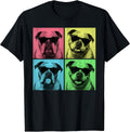 English Bulldog Pop Art Funny Bulldog Dog Lover Photo Booth Unisex , , , Long Sleeve Tee