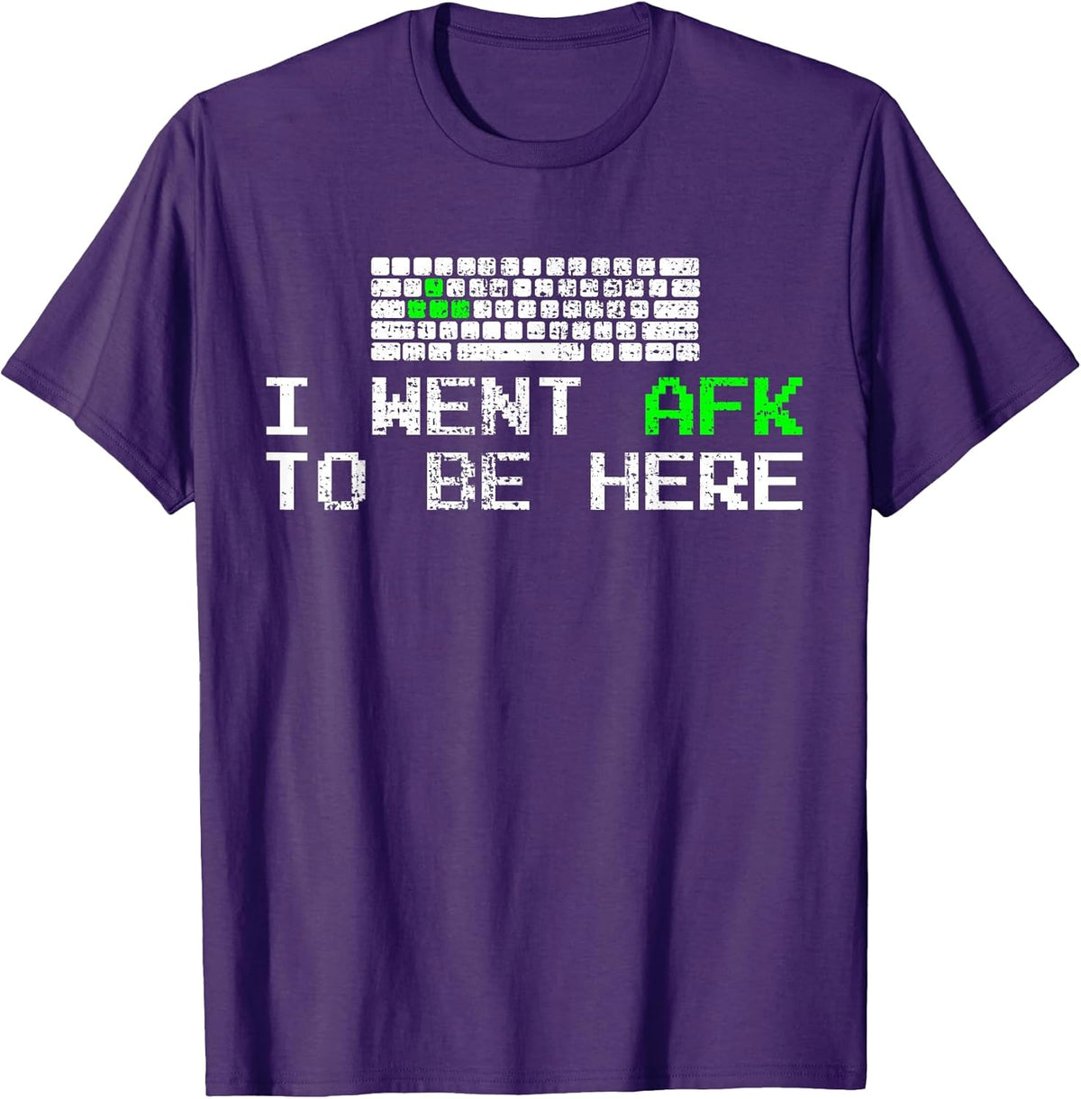 PC Gaming Keyboard AFK Keys Gamer Unisex , , , Long Sleeve Tee