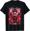 Japan Streetwear Cyberpunk Y2K Techwear Retro Manga Anime Unisex , , , Long Sleeve Tee