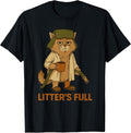 Litter’s Full Funny Cat Lovers Christmas Xmas Unisex , , , Long Sleeve Tee
