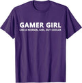 Gamer Girl Funny Gaming Girl Unisex , , , Long Sleeve Tee