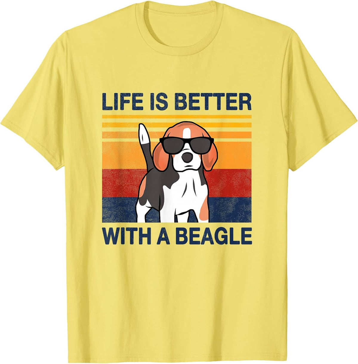 Life is better with a Beagle Vintage Dog Design Puppy Lover for Men Women Girls Kids