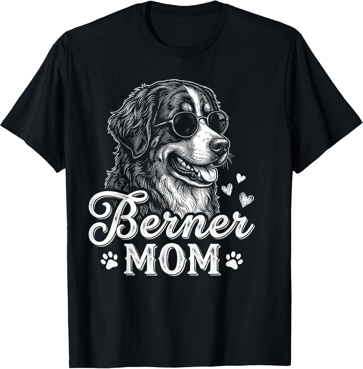 Bernese Mountain Retired Dog Mom Berner Lover Mother's Day Unisex , , , Long Sleeve Tee
