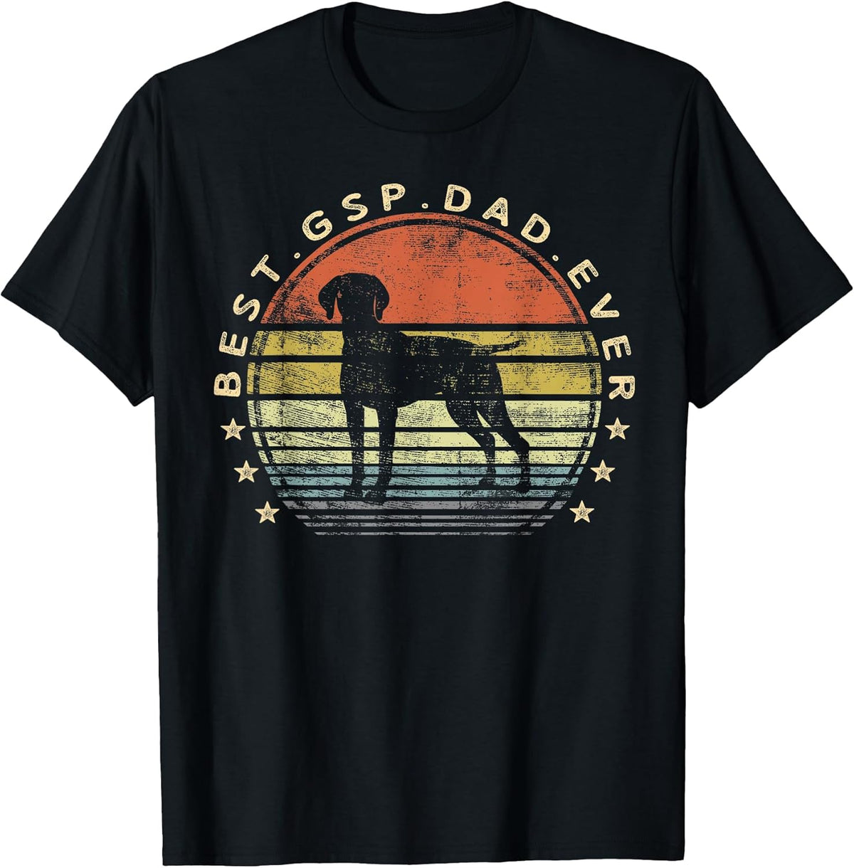 Best GSP Dad Ever Dog Lover Owner German Shorthaired Pointer Unisex , , , Long Sleeve Tee