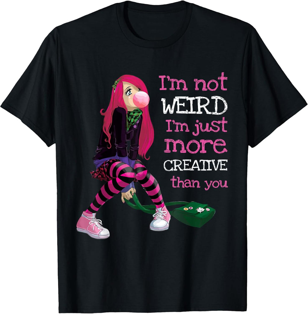 Kawaii Anime Girl Kawaii Clothes Anime Clothing Goth Girl Unisex , , , Long Sleeve Tee