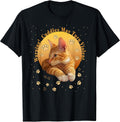 Orange Tabby Ginger Kitten Cat Lovers Mom Dad Gift Unisex , , , Long Sleeve Tee