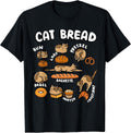 Cat Bread Foodie Kittten Pet Owner Loaf Lover Cat Unisex , , , Long Sleeve Tee