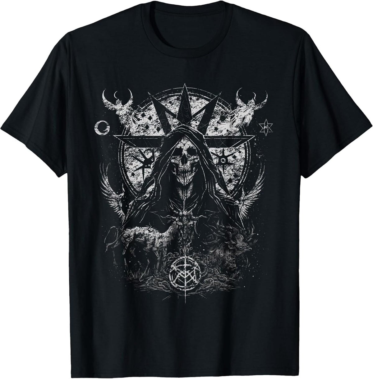 Gothic Aesthetic Occult Unholy Grunge Emo Punk Satanic Unisex , , , Long Sleeve Tee