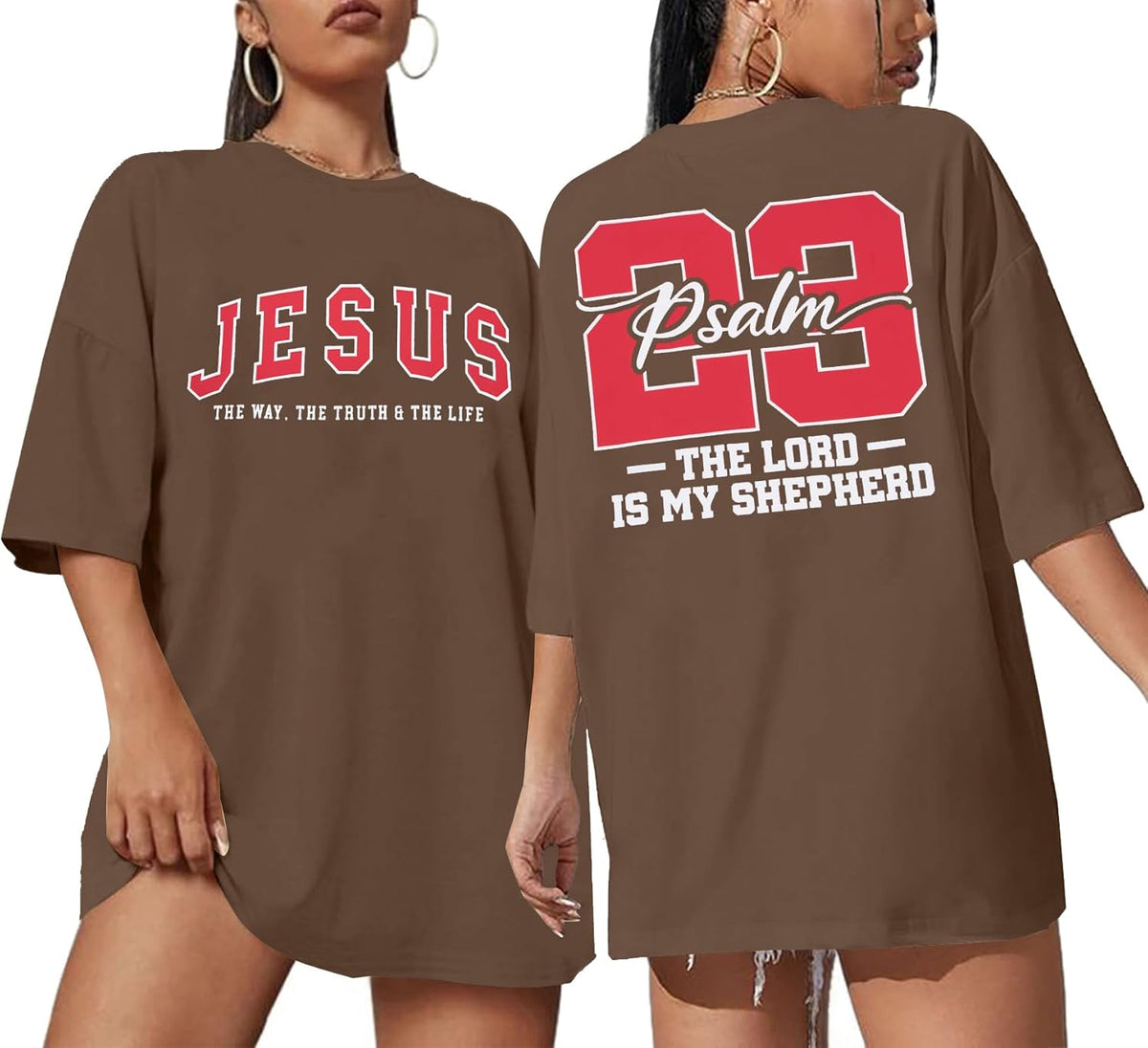 Christian Shirts Women Oversized Jesus Baseball Shirt Religious Faith Tshirts Bible Verse Inspirational Graphic Tops
