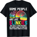 Some People are Like Slinkies Sarcastic or Cool Person Unisex , , , Long Sleeve Tee