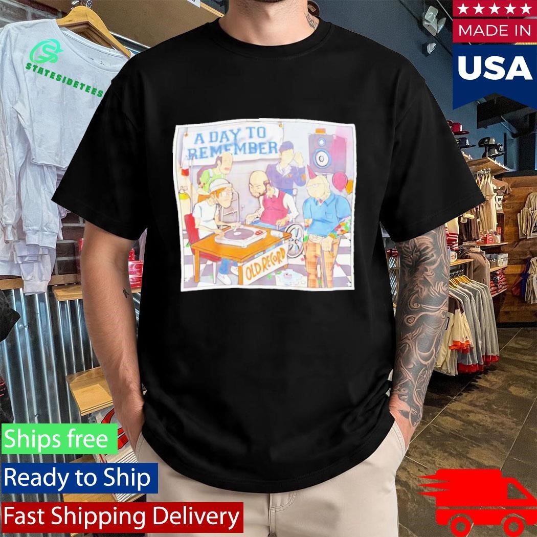 A Day To Remember Old Record Shirt Unisex , , , Long Sleeve Tee