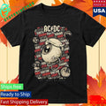 ACDC x Dr Bemoll Let There Be Rock Guitar Sound Light Shirt Unisex , , , Long Sleeve Tee