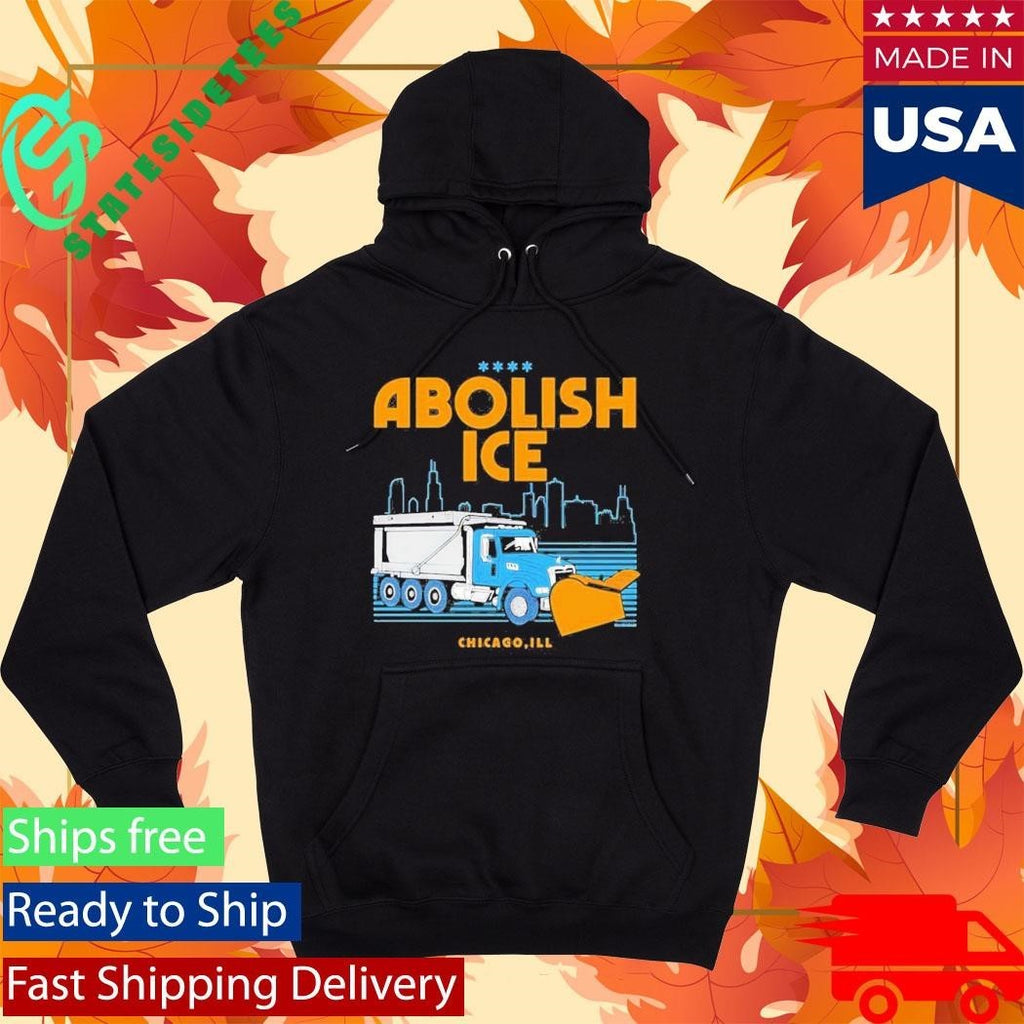 Abolish Ice Chicago Ill Snowplow Benefit Shirt Unisex , , , Long Sleeve Tee