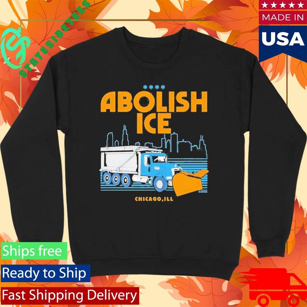 Abolish Ice Chicago Ill Snowplow Benefit Shirt Unisex , , , Long Sleeve Tee