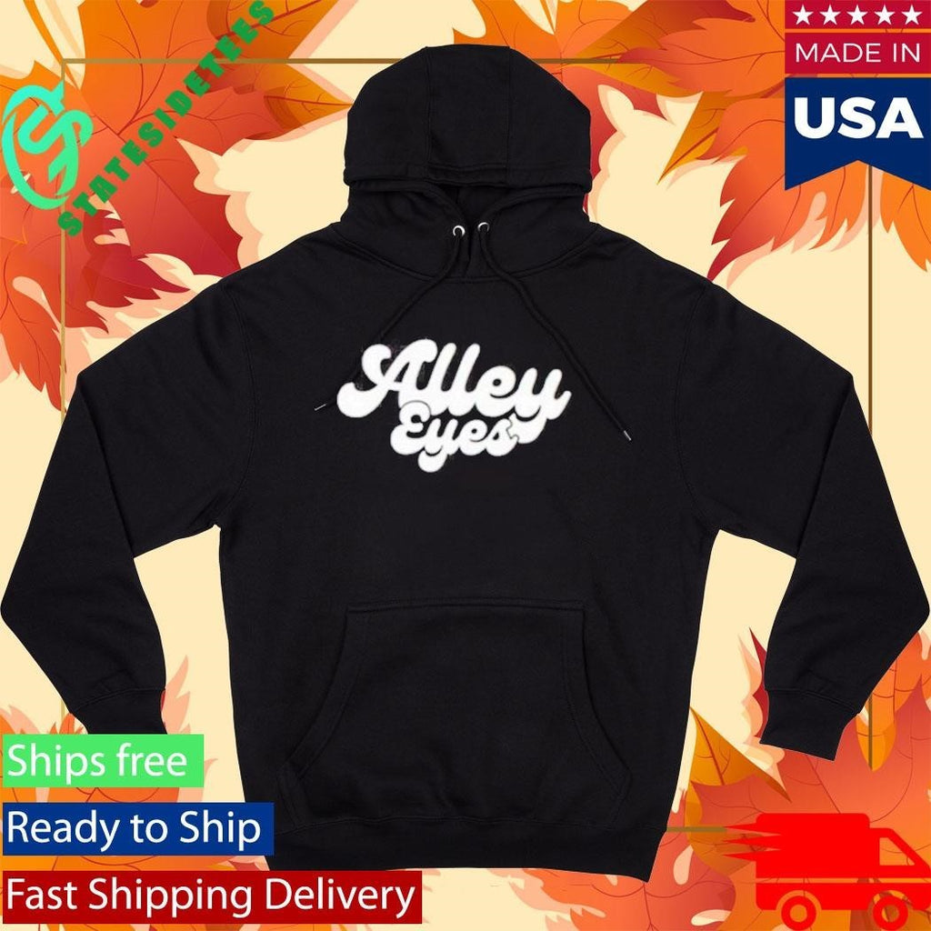 Alley Eyes Black Logo Shirt Unisex , , , Long Sleeve Tee