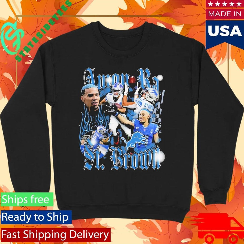 Amon-ra St Brown Detroit Lions Notorious Shirt Unisex , , , Long Sleeve Tee