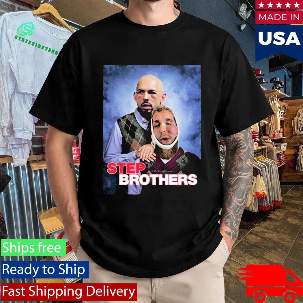 Andrew Tate Jake Paul Step Brothers Shirt Unisex , , , Long Sleeve Tee