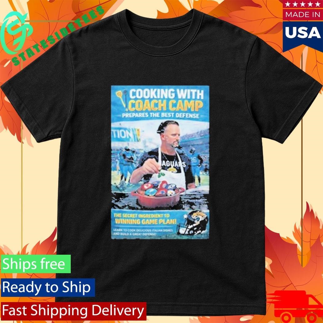 Antonio Johnson Cooking With Coach Camp Shirt Unisex , , , Long Sleeve Tee