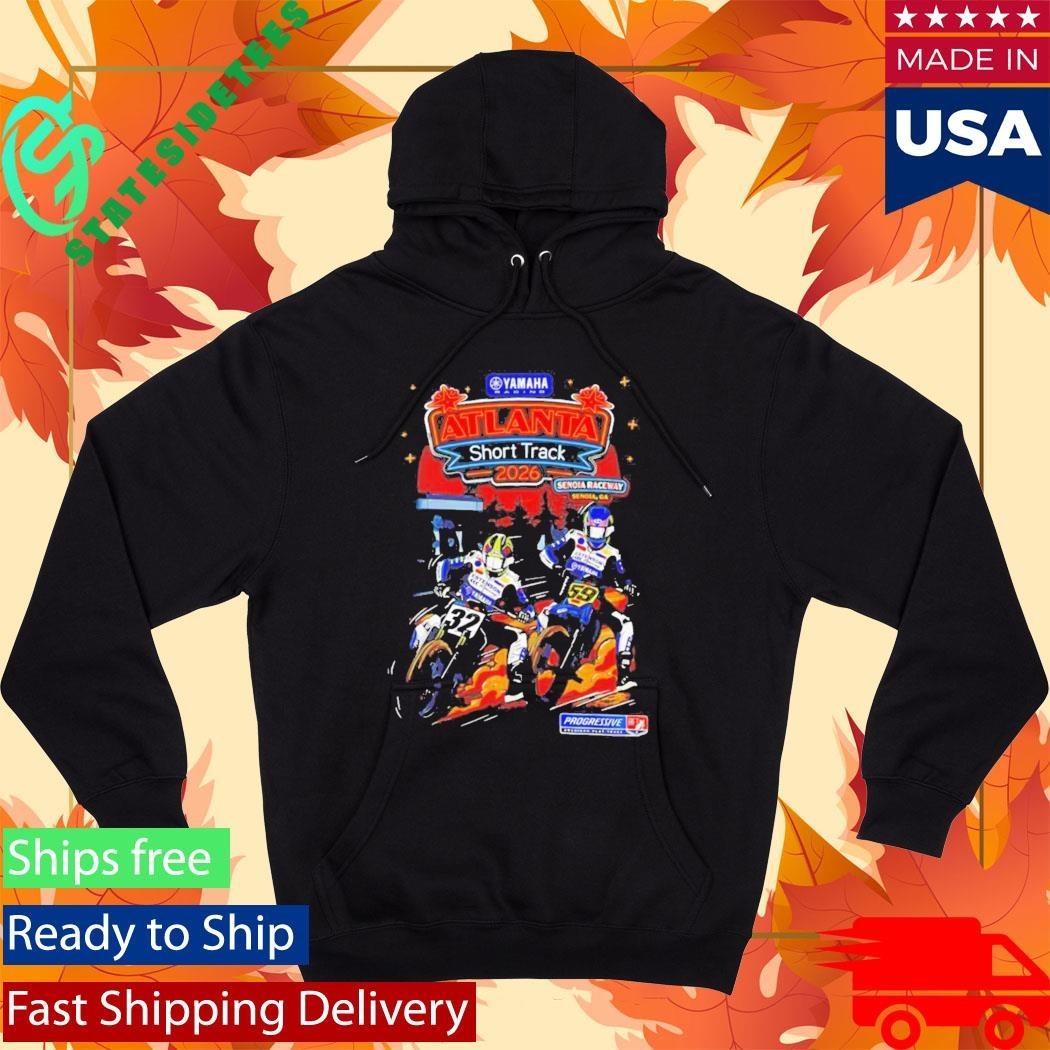 Atlanta Short Track 2026 Yamaha Racing Shirt Unisex , , , Long Sleeve Tee