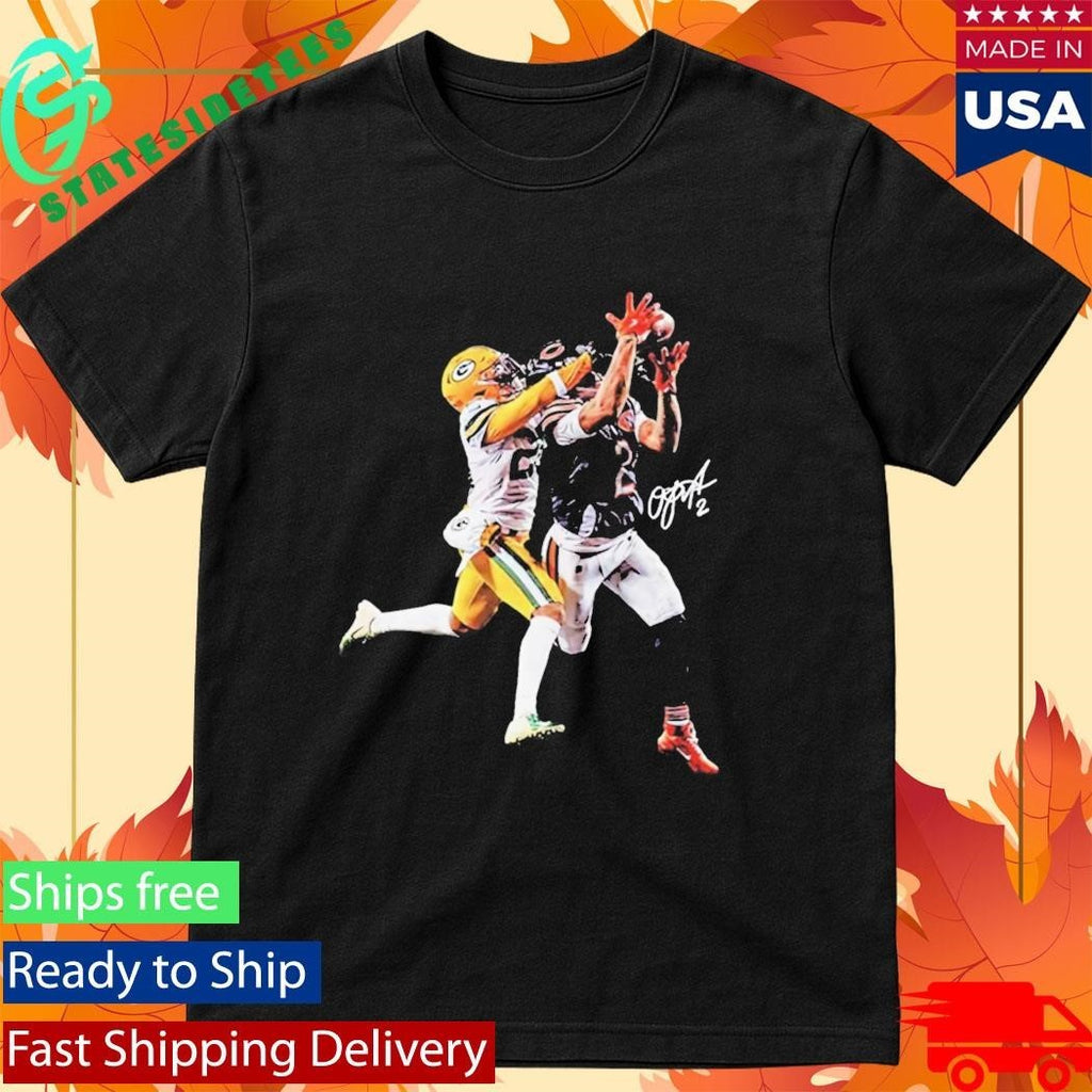 Ayo Dosunmu DJ Moore Game Winning TD Signature Shirt Unisex , , , Long Sleeve Tee