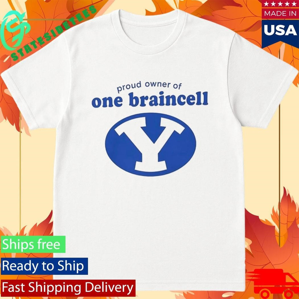 BYU Cougars Proud Owner Of One Braincell Shirt Unisex , , , Long Sleeve Tee