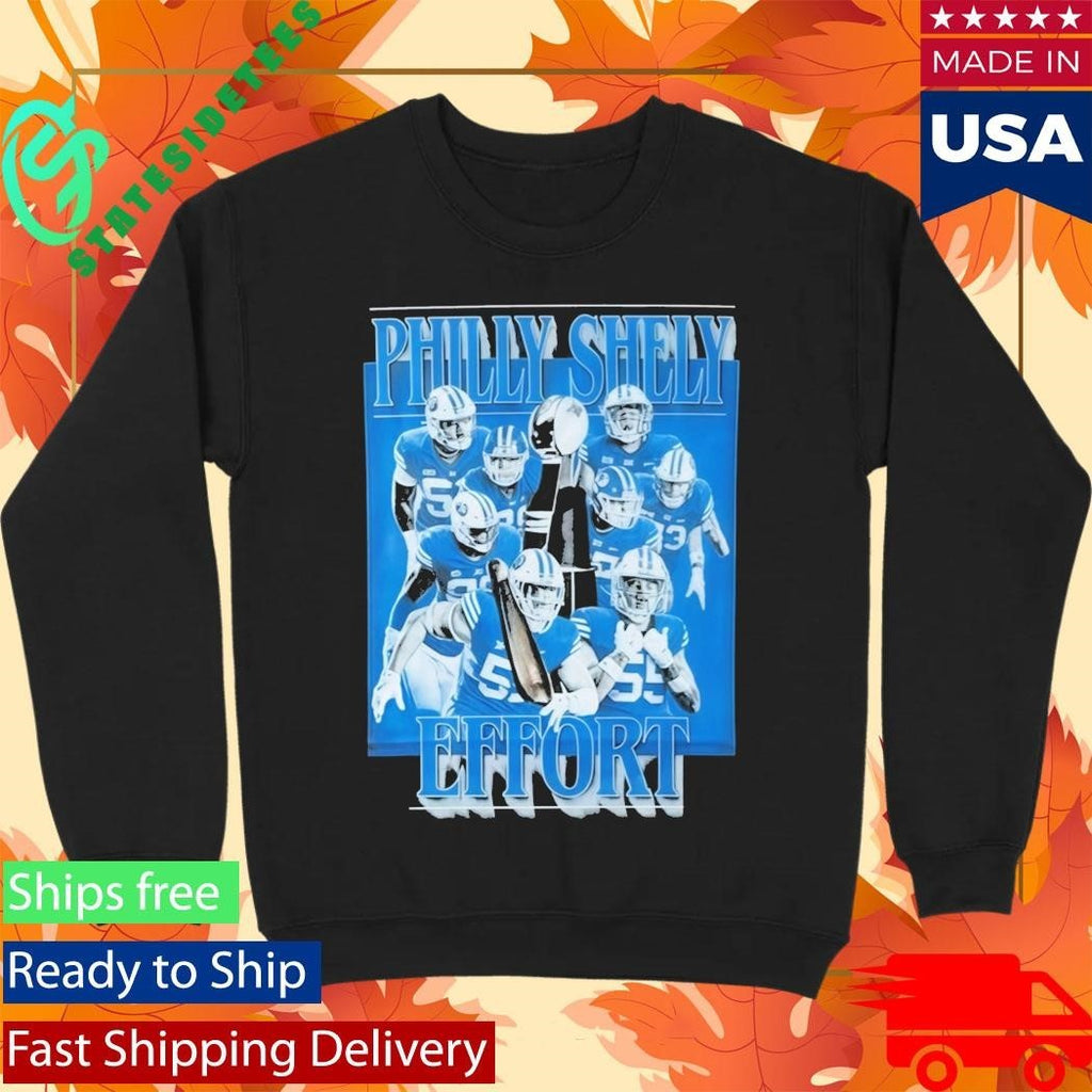 BYU Football Philly Sheely Effort Shirt Unisex , , , Long Sleeve Tee
