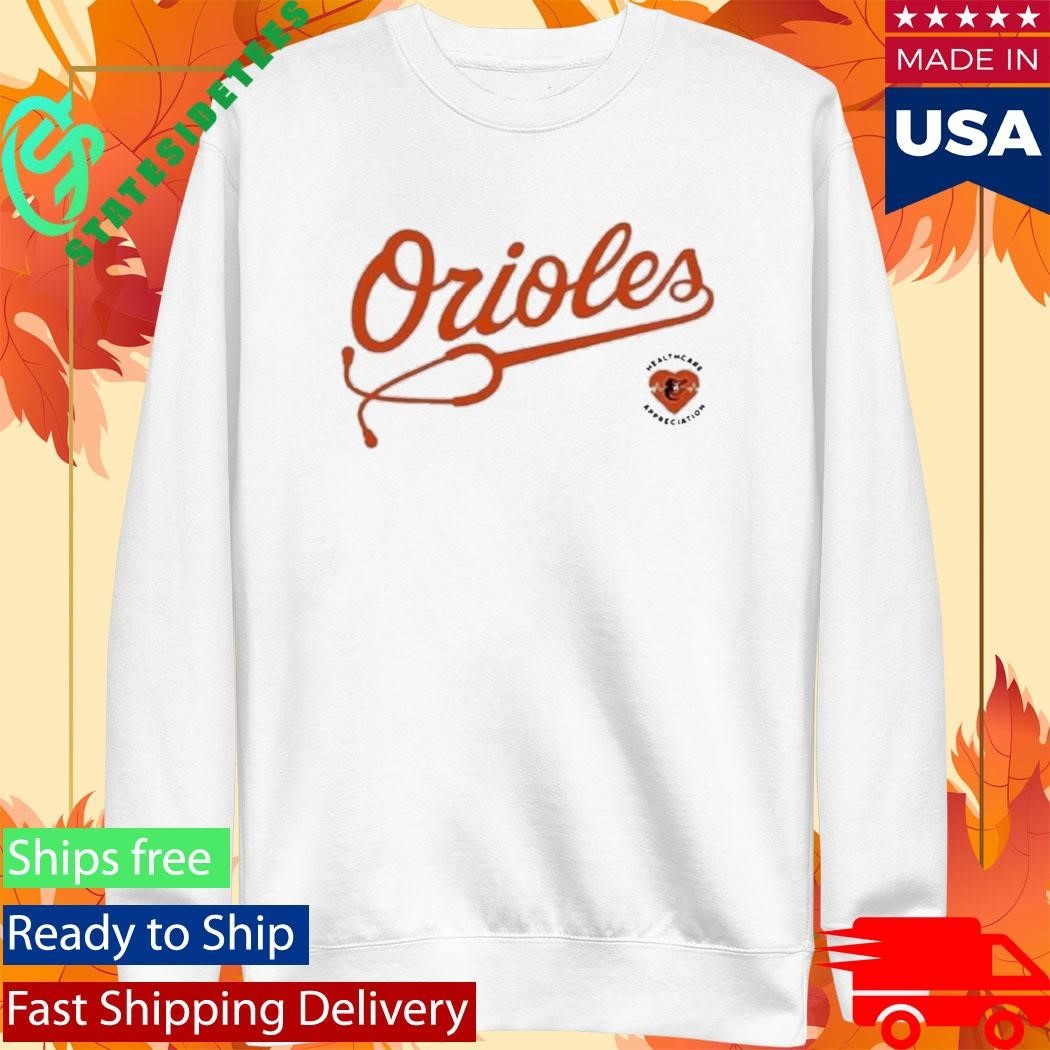 Baltimore Orioles Healthcare Appreciation Shirt Unisex , , , Long Sleeve Tee