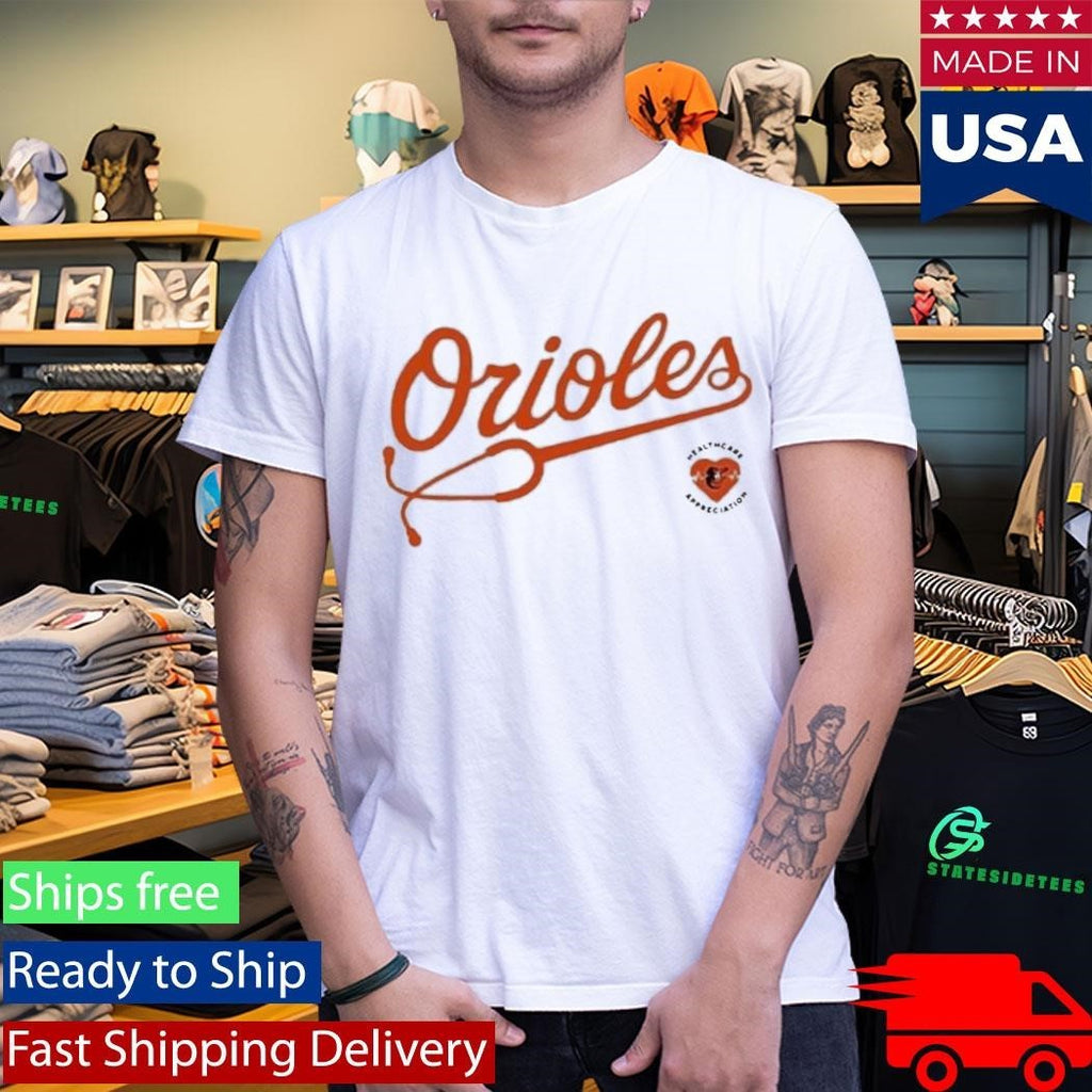 Baltimore Orioles Healthcare Appreciation Shirt Unisex , , , Long Sleeve Tee