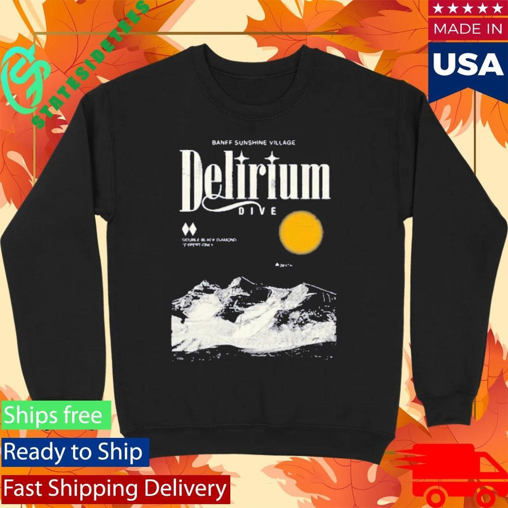 Banff Sunshine Village Delirium Dive Shirt Unisex , , , Long Sleeve Tee