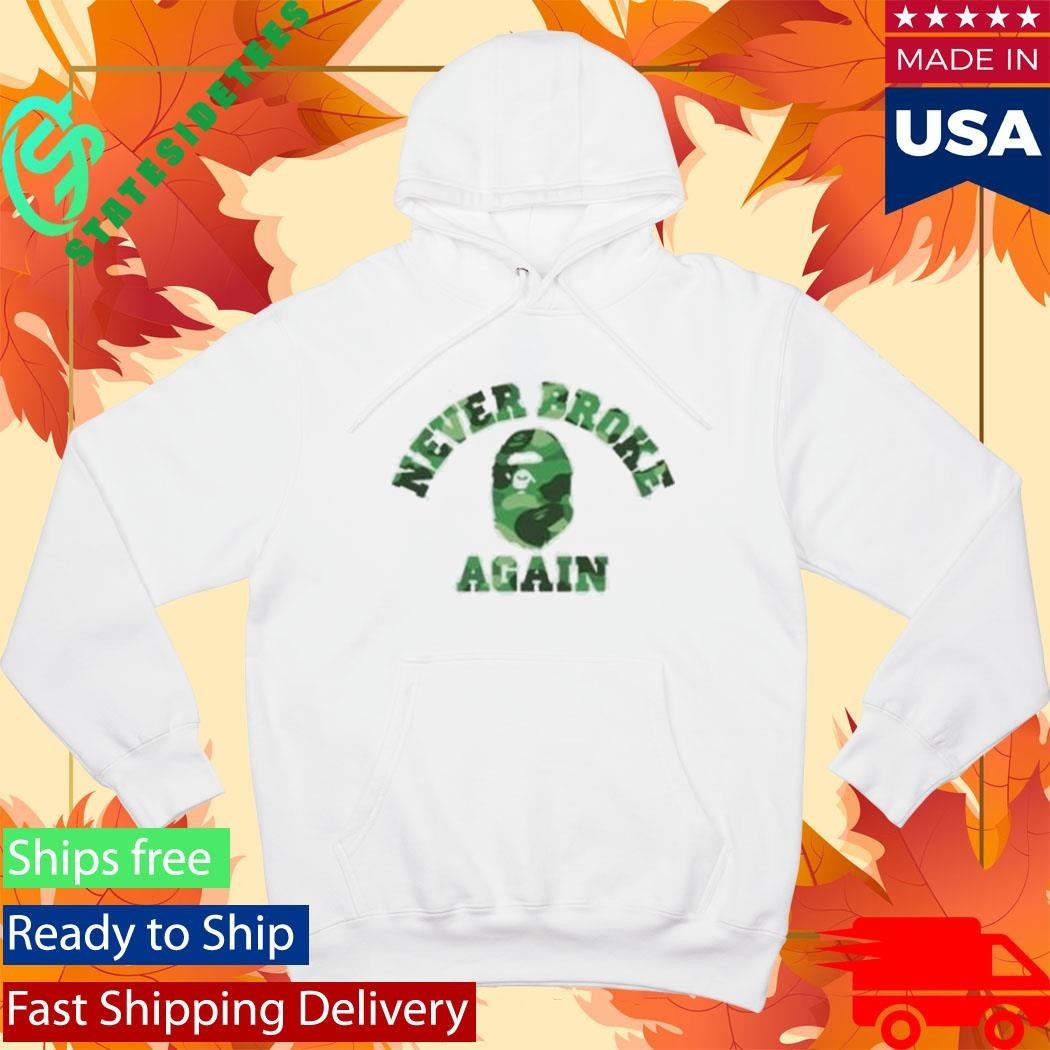 Bape X Youngboy Never Broke Again Sta Shirt Unisex , , , Long Sleeve Tee