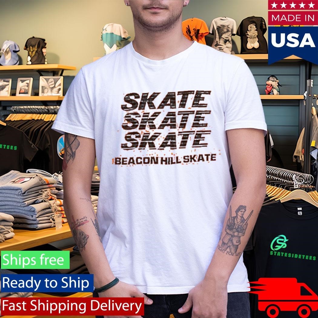 Beacon Hill Skate Boston Ma Skate Boston Shirt Unisex , , , Long Sleeve Tee