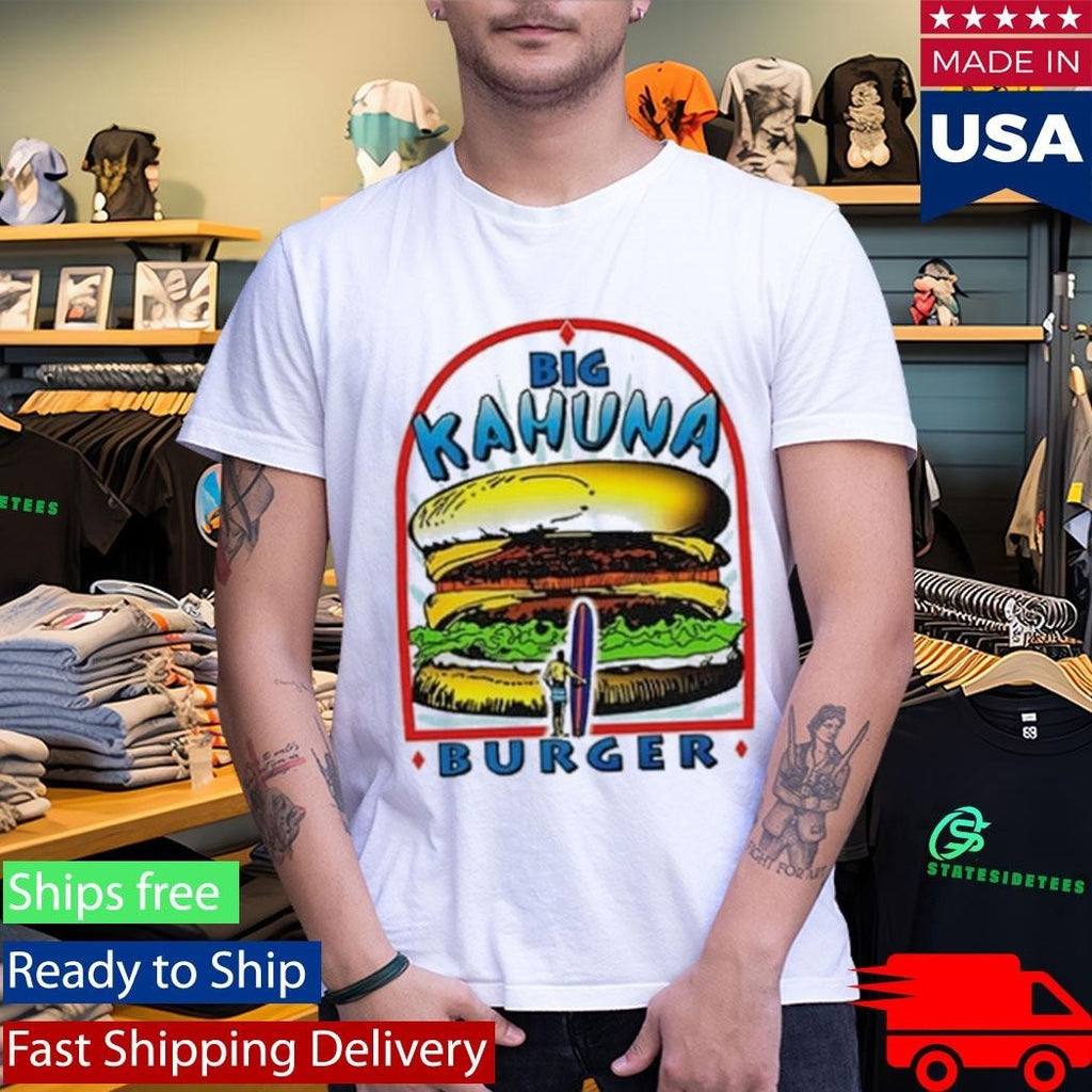 Big Kahuna Burger Pulp Fiction Inspired Shirt Unisex , , , Long Sleeve Tee