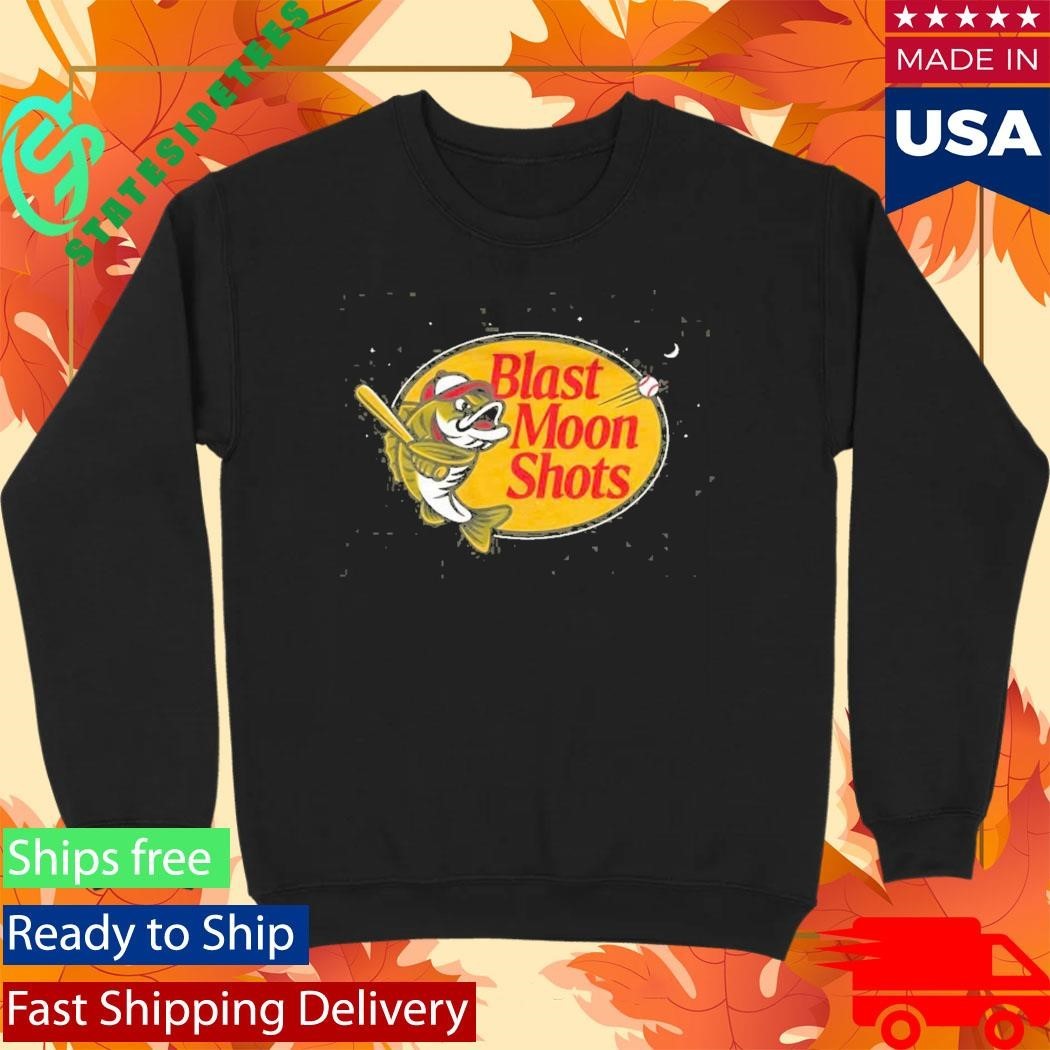 Blast Moon Shots Shirt Unisex , , , Long Sleeve Tee