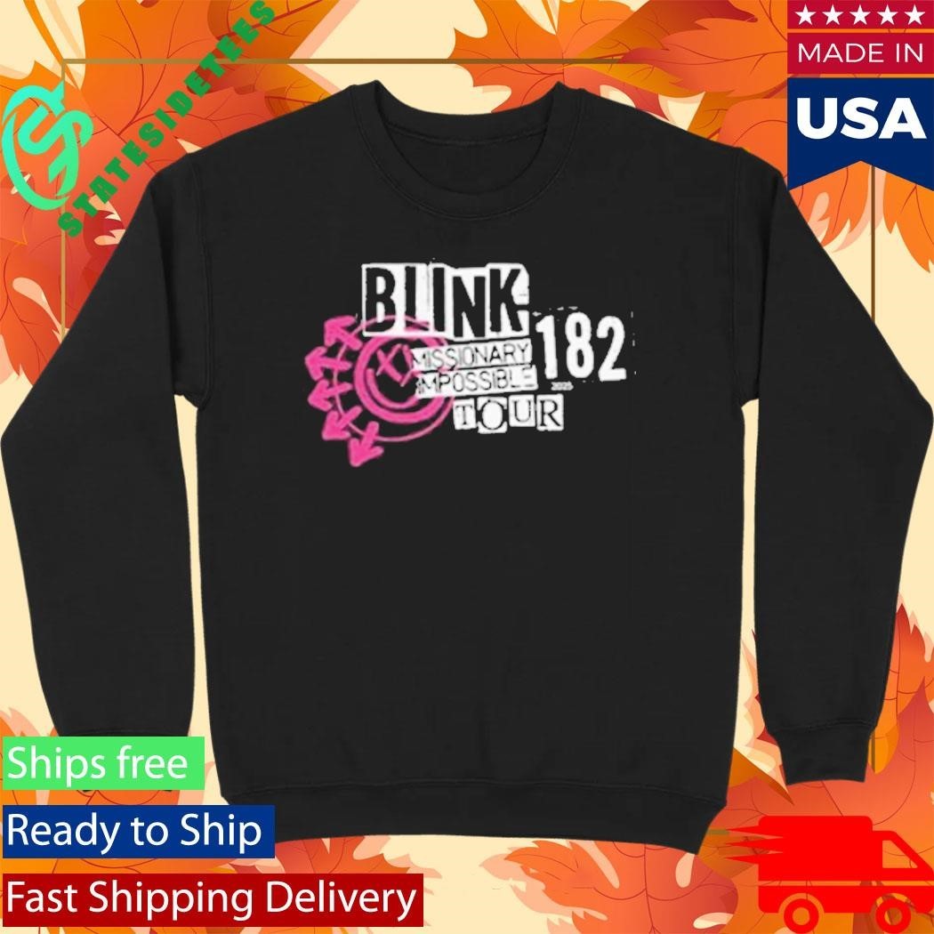 Blink 182 Missionary Impossible Tour Shirt Unisex , , , Long Sleeve Tee