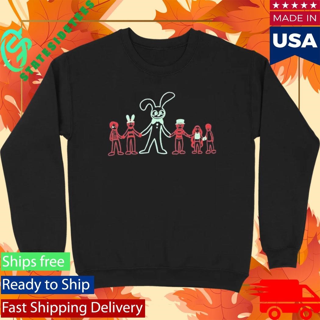 Bonnyjlox Rabbit Glows In The Dark Shirt Unisex , , , Long Sleeve Tee
