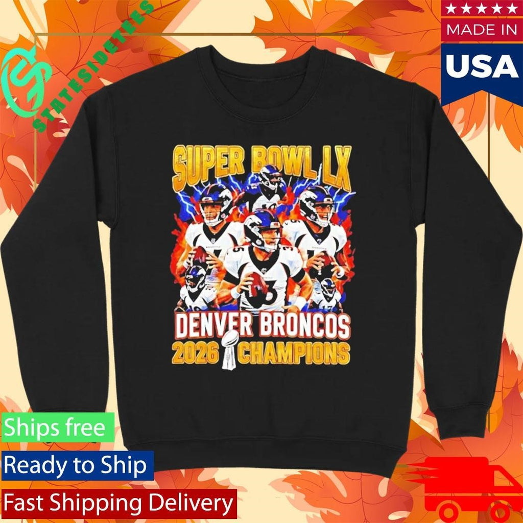 Broncos SB Lx Champions 2026 Shirt Unisex , , , Long Sleeve Tee