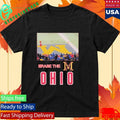 Brutus Ohio State Snow Erase The M Shirt Unisex , , , Long Sleeve Tee